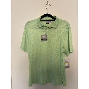 PGA Tour Pro Series Size S Athletic Fit Short Sleeve Golf Polo Shirt Green | $68